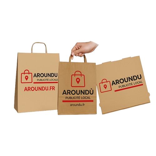 Sac de pain publicitaire Aroundu